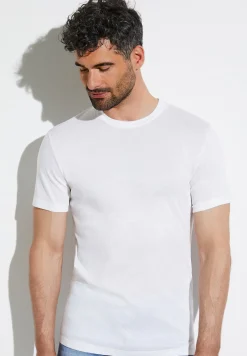 Business Class|T-Shirts-Zimmerli Business ClassT-Shirt à manches courtes - white