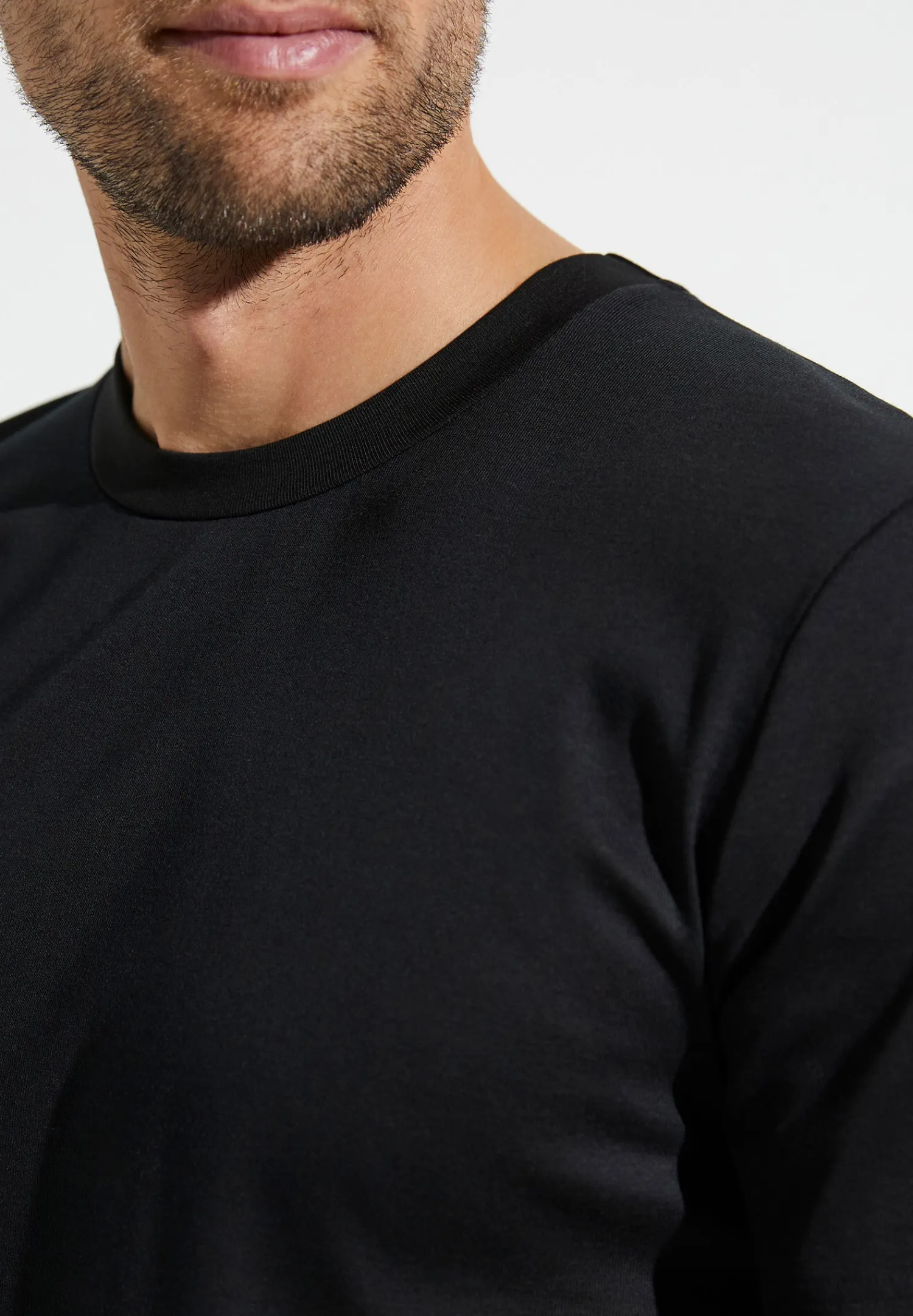 Business Class|T-Shirts-Zimmerli Business ClassT-Shirt à manches courtes - black