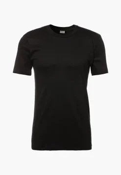 Business Class|T-Shirts-Zimmerli Business ClassT-Shirt à manches courtes - black