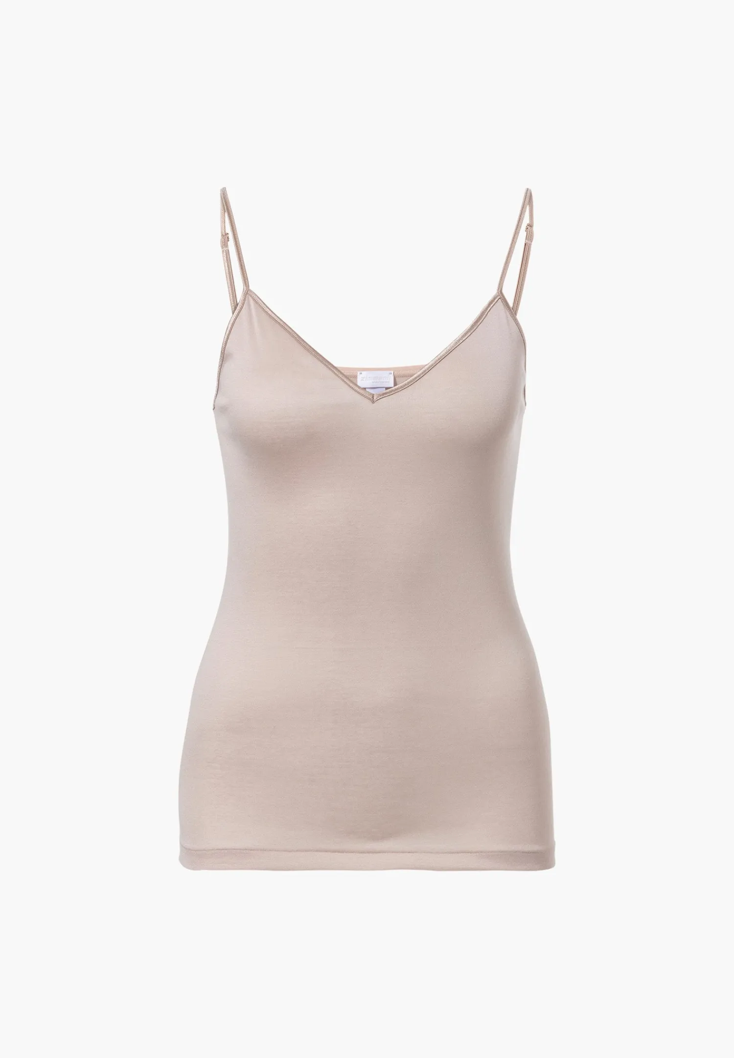 Cotton De Luxe|Tops Spaghettis-Zimmerli Cotton de LuxeCaraco fines bretelles - cameo