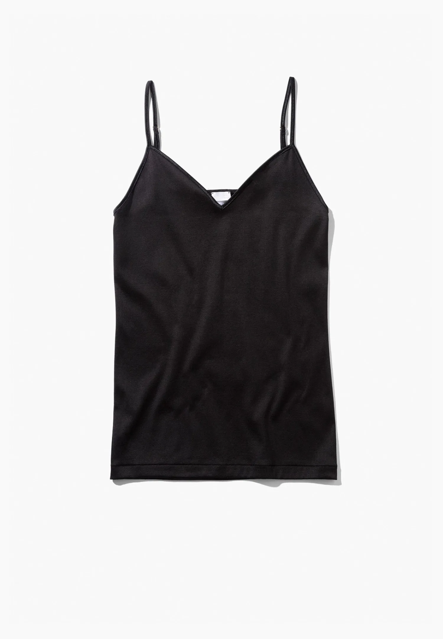 Cotton De Luxe|Tops Spaghettis-Zimmerli Cotton de LuxeCaraco fines bretelles - black