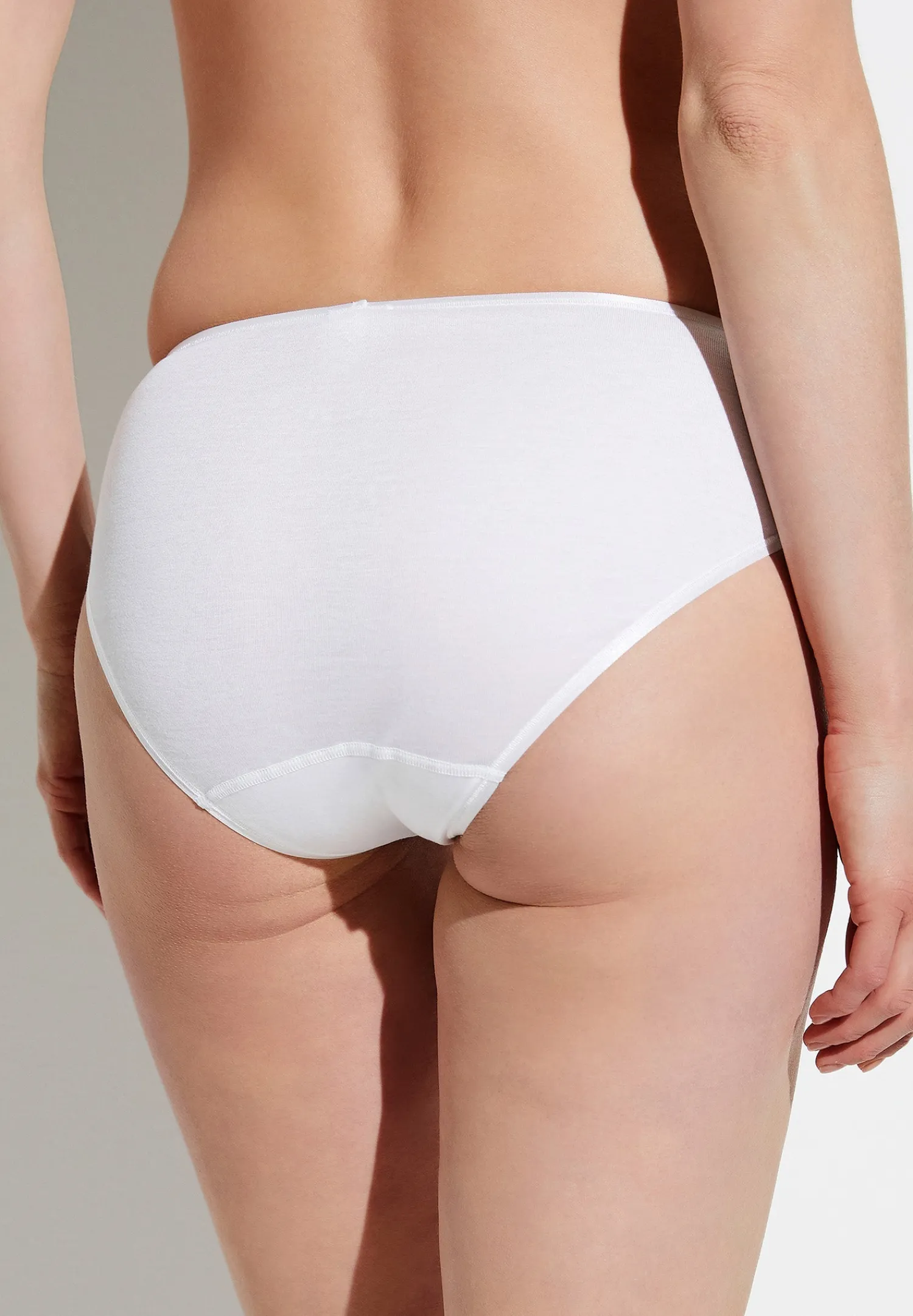 Cotton De Luxe|Slips-Zimmerli Cotton de LuxeSlip - white