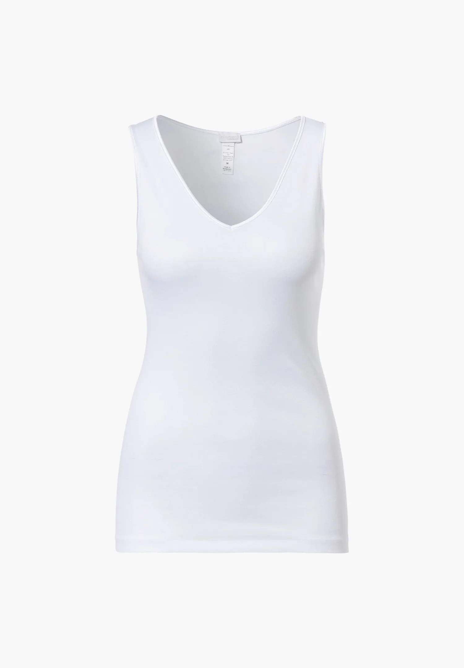Cotton De Luxe|Tops-Zimmerli Cotton de LuxeTop - white