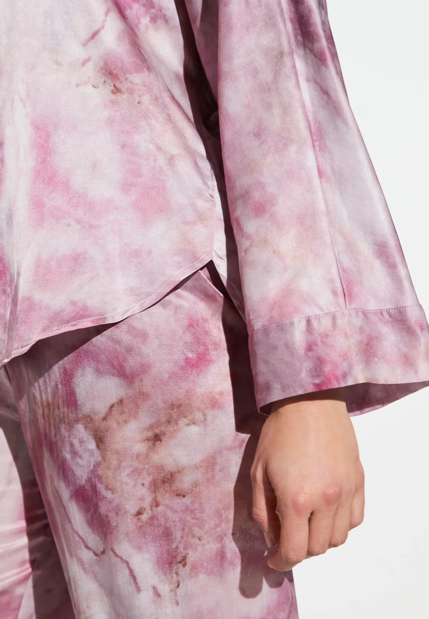 Pyjamas-Zimmerli Cotton/Silk PrintPyjama longues - shades of marble