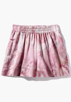 Pantalons-Zimmerli Cotton/Silk PrintShorty - shades of marble