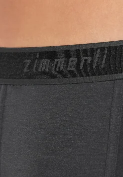 Caleçons Et Boxer Briefs-Zimmerli Cozy ComfortBoxer Trunk - raven