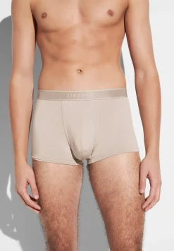 Caleçons Et Boxer Briefs-Zimmerli Cozy ComfortBoxer Trunk - travertin