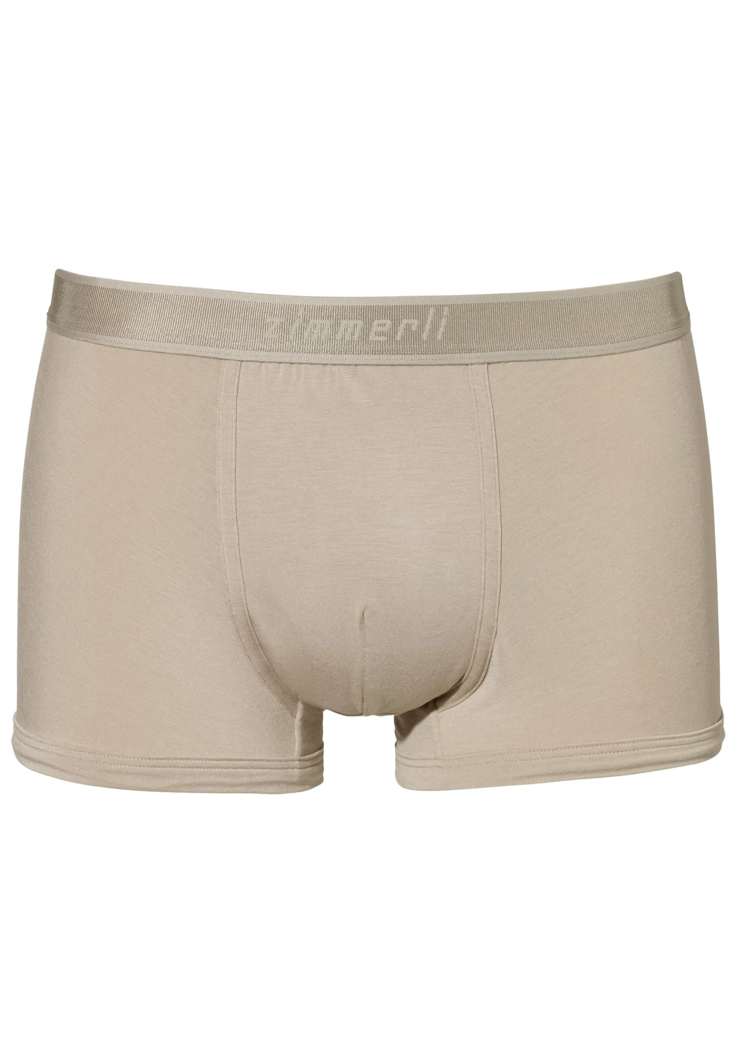 Caleçons Et Boxer Briefs-Zimmerli Cozy ComfortBoxer Trunk - travertin