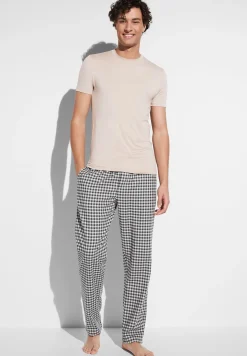 T-Shirts|T-Shirts-Zimmerli Cozy ComfortT-Shirt à manches courtes - travertin