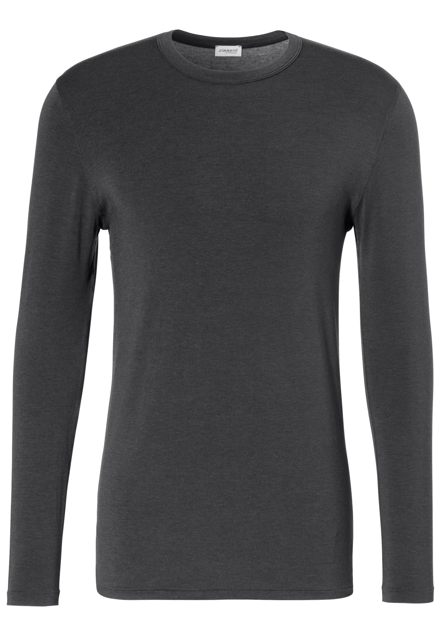 T-Shirts Manches Longues|T-Shirts-Zimmerli Cozy ComfortT-Shirt à manches longues - raven