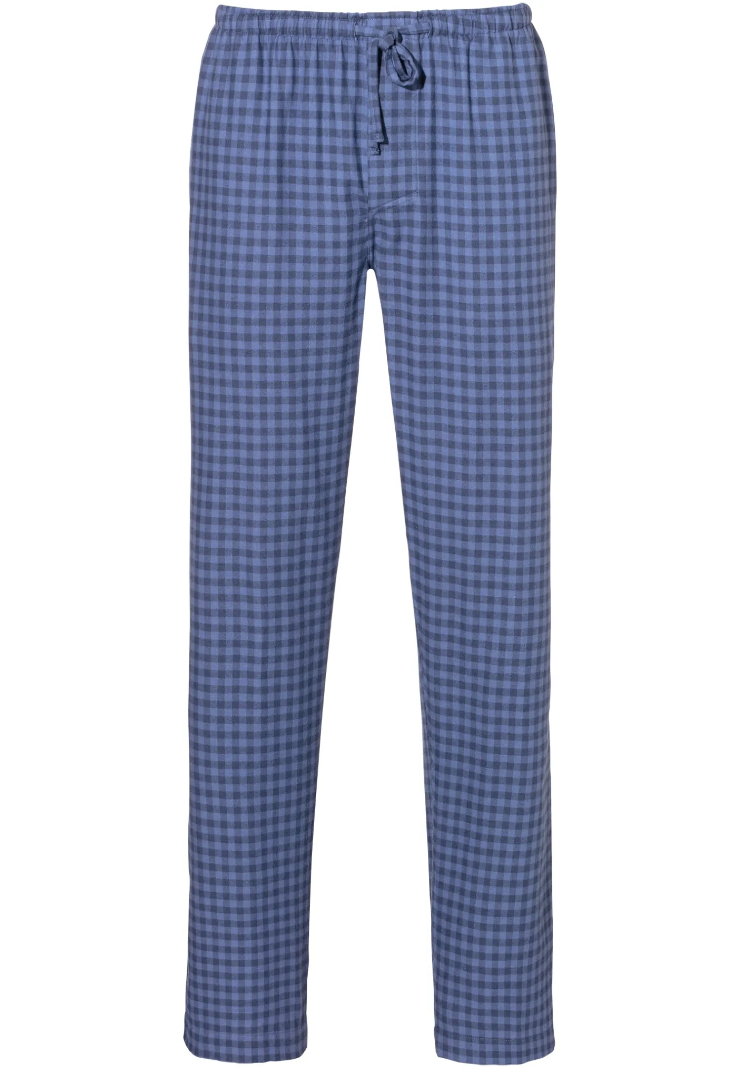 Pantalons|Pantalons-Zimmerli Cozy FlannelPantalon - blue check