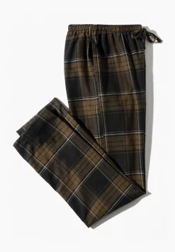 Pantalons|Pantalons-Zimmerli Cozy FlannelPantalon - navy check