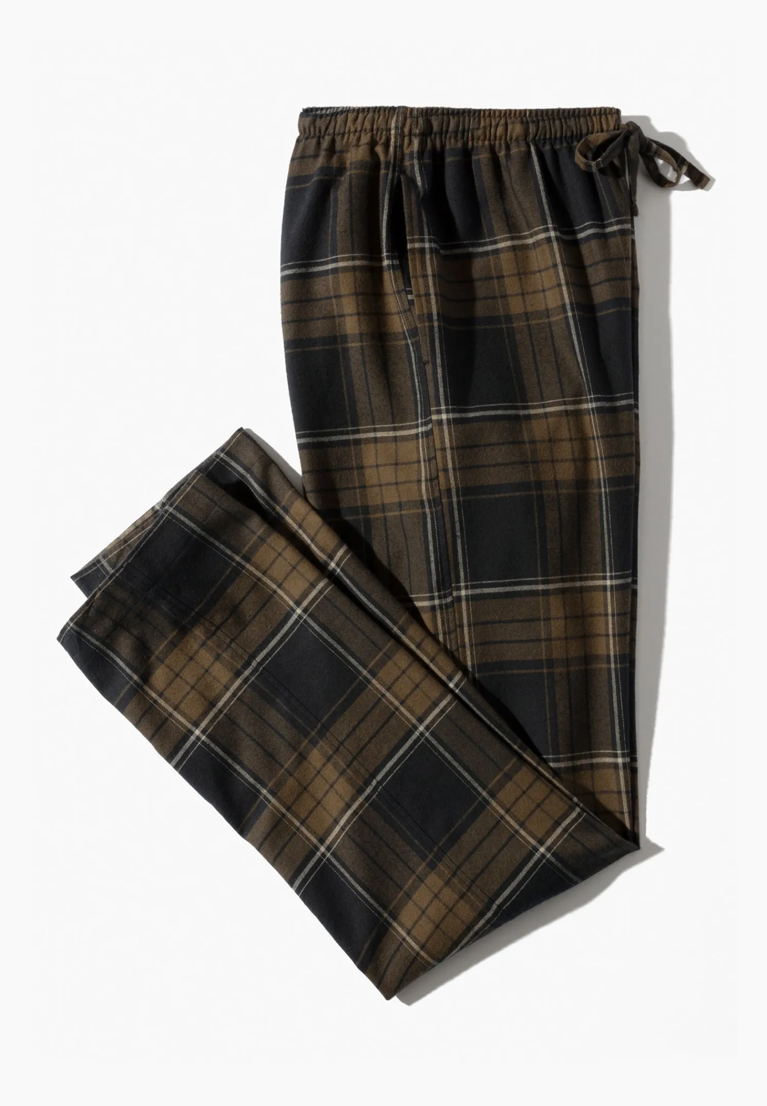 Pantalons|Pantalons-Zimmerli Cozy FlannelPantalon - navy check