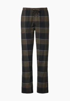 Pantalons|Pantalons-Zimmerli Cozy FlannelPantalon - navy check