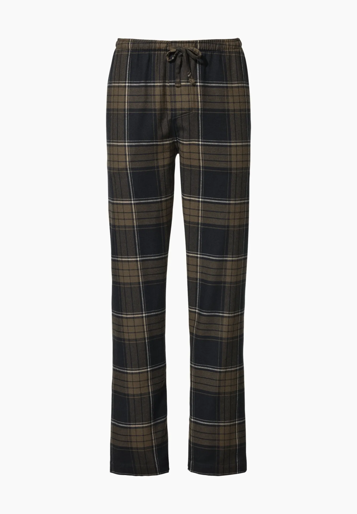 Pantalons|Pantalons-Zimmerli Cozy FlannelPantalon - navy check