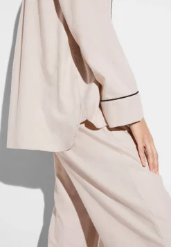 Pyjamas-Zimmerli Cozy FlannelPyjama longues - oat