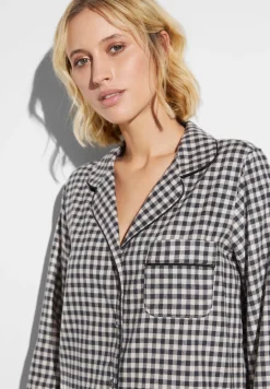 Pyjamas-Zimmerli Cozy FlannelPyjama longues - oat check