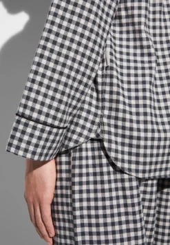 Pyjamas-Zimmerli Cozy FlannelPyjama longues - oat check