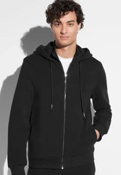 Vestes-Zimmerli Cozy LoungeVeston - black