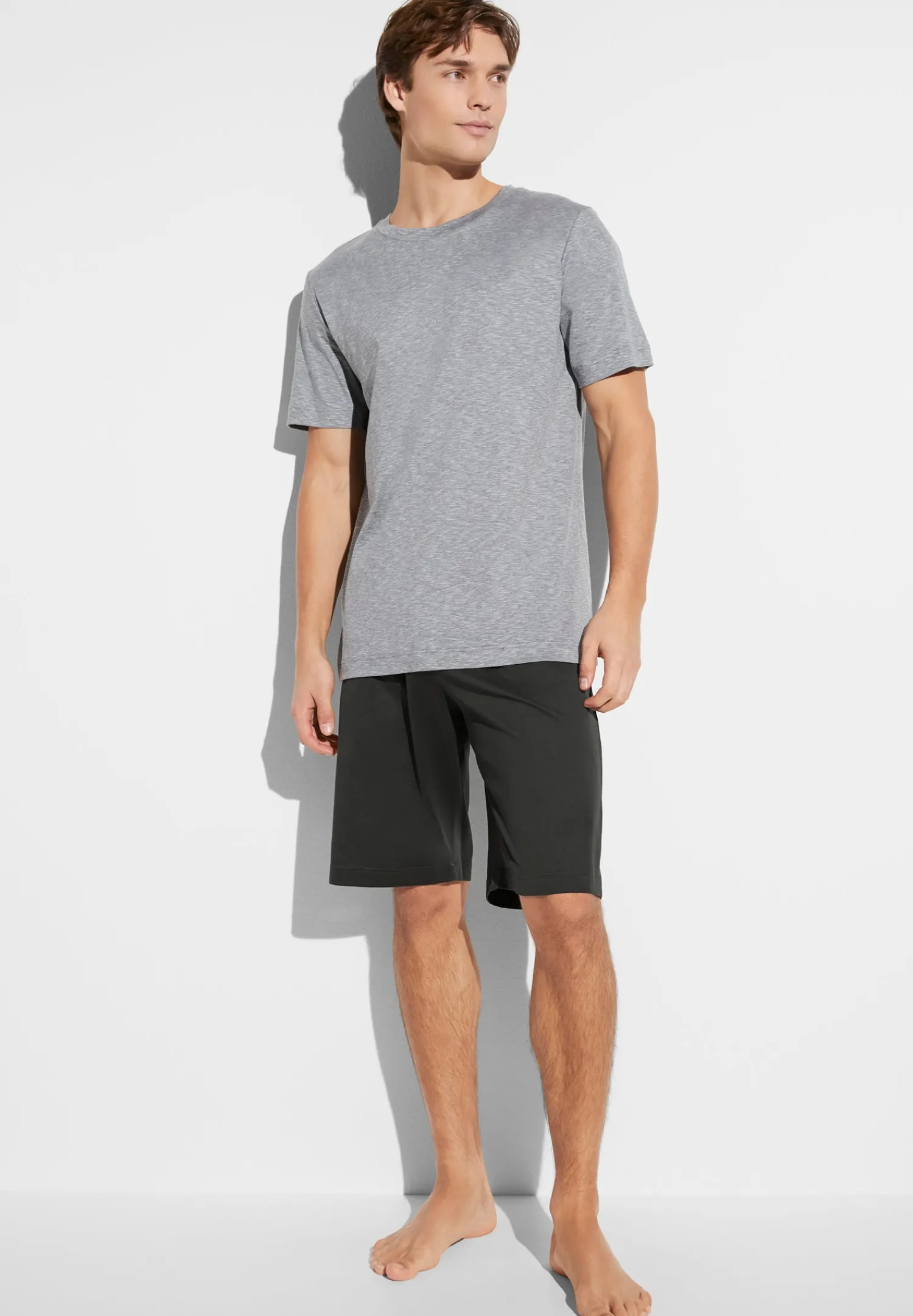 Pyjamas-Zimmerli FilodiscoziaPyjama court - espresso