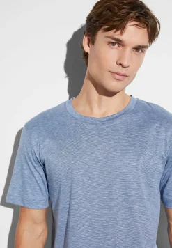 Pyjamas-Zimmerli FilodiscoziaPyjama court - blue