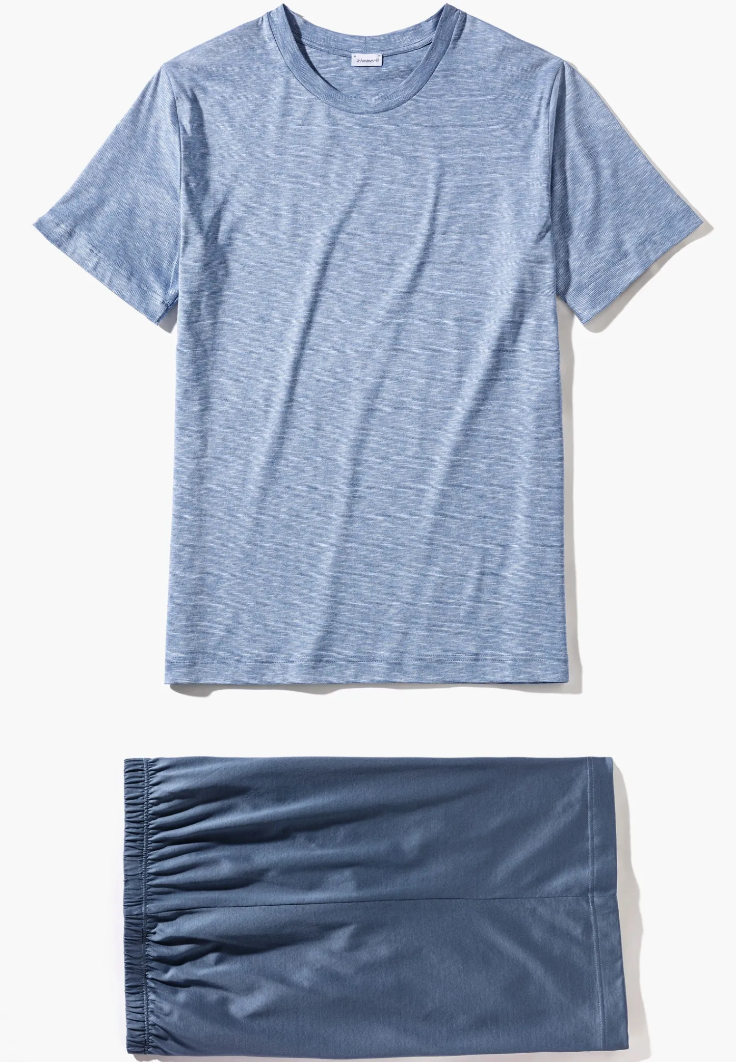 Pyjamas-Zimmerli FilodiscoziaPyjama court - blue