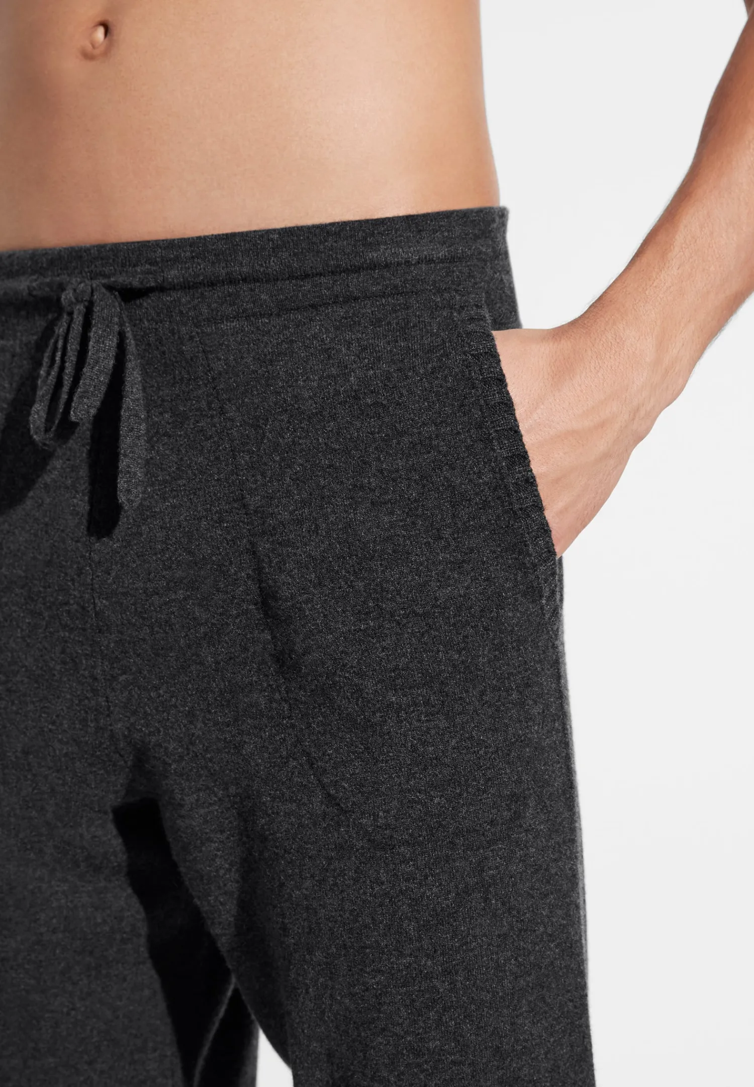 Pantalons|Pantalons-Zimmerli Luxury CashmerePantalon - anthrazit
