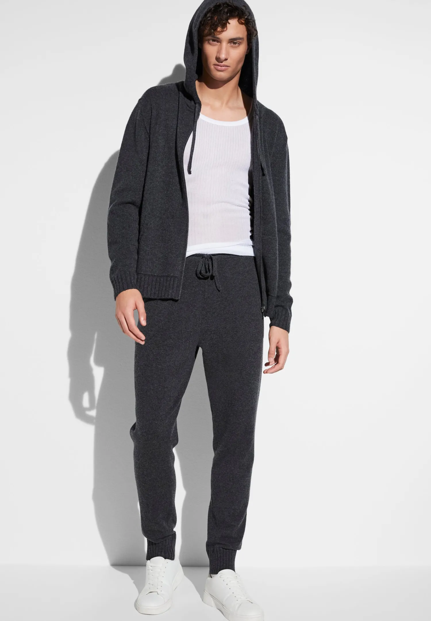 Pantalons|Pantalons-Zimmerli Luxury CashmerePantalon - anthrazit