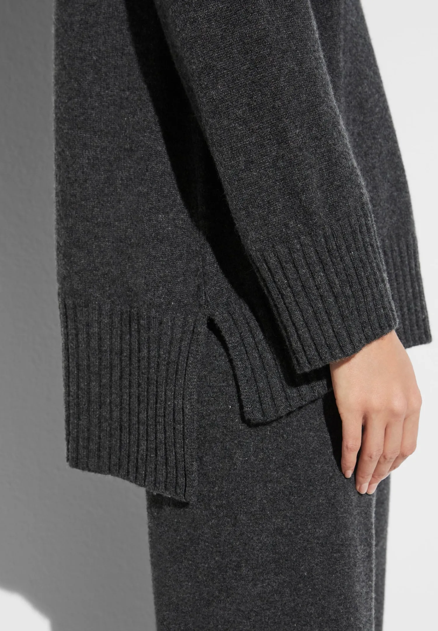 Pulls-Zimmerli Luxury CashmerePull-over - anthrazit