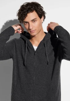 Vestes-Zimmerli Luxury CashmereVeston - anthrazit