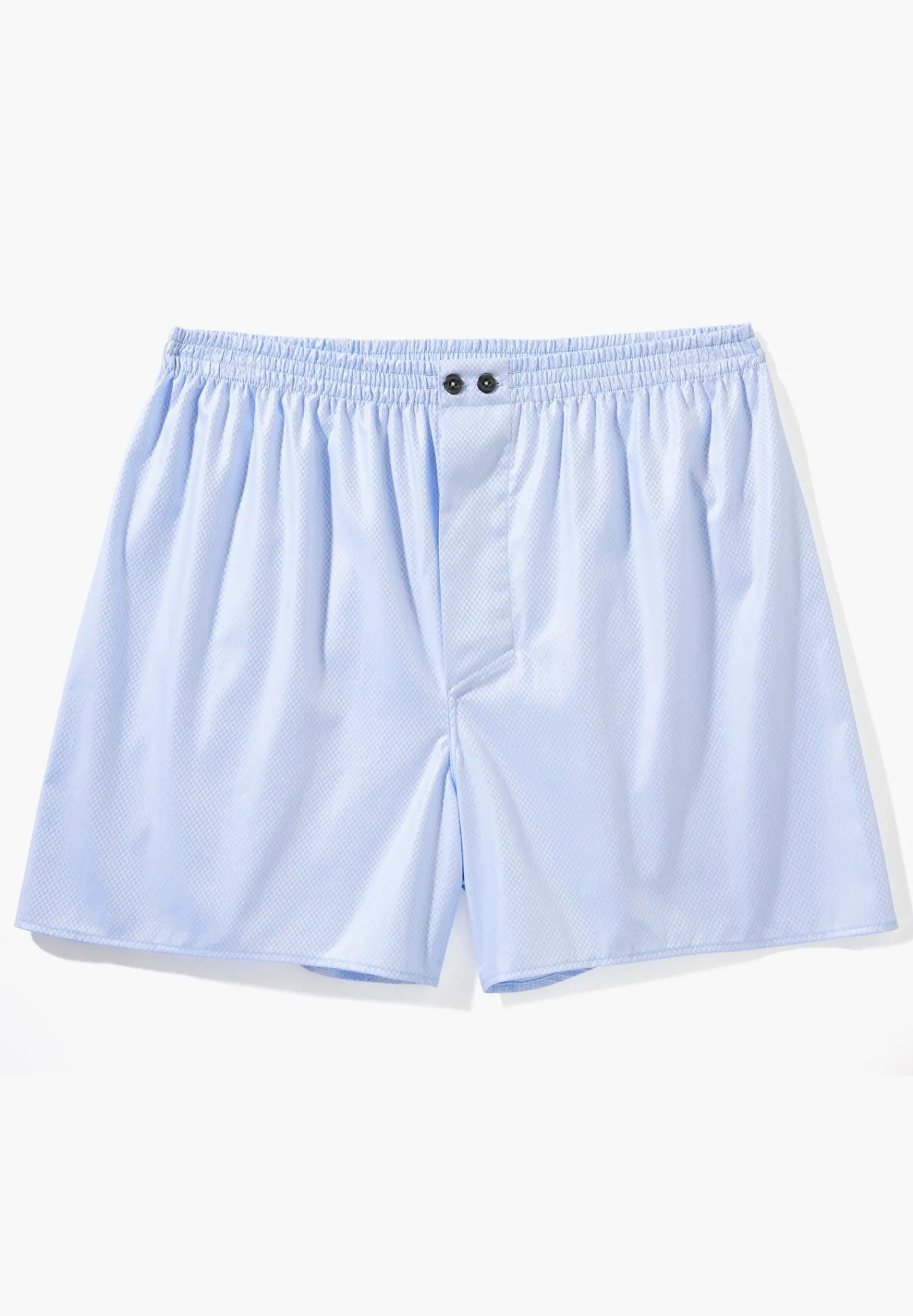 Boxershorts|Boxers-Zimmerli Luxury JacquardBoxer Shorts - light blue