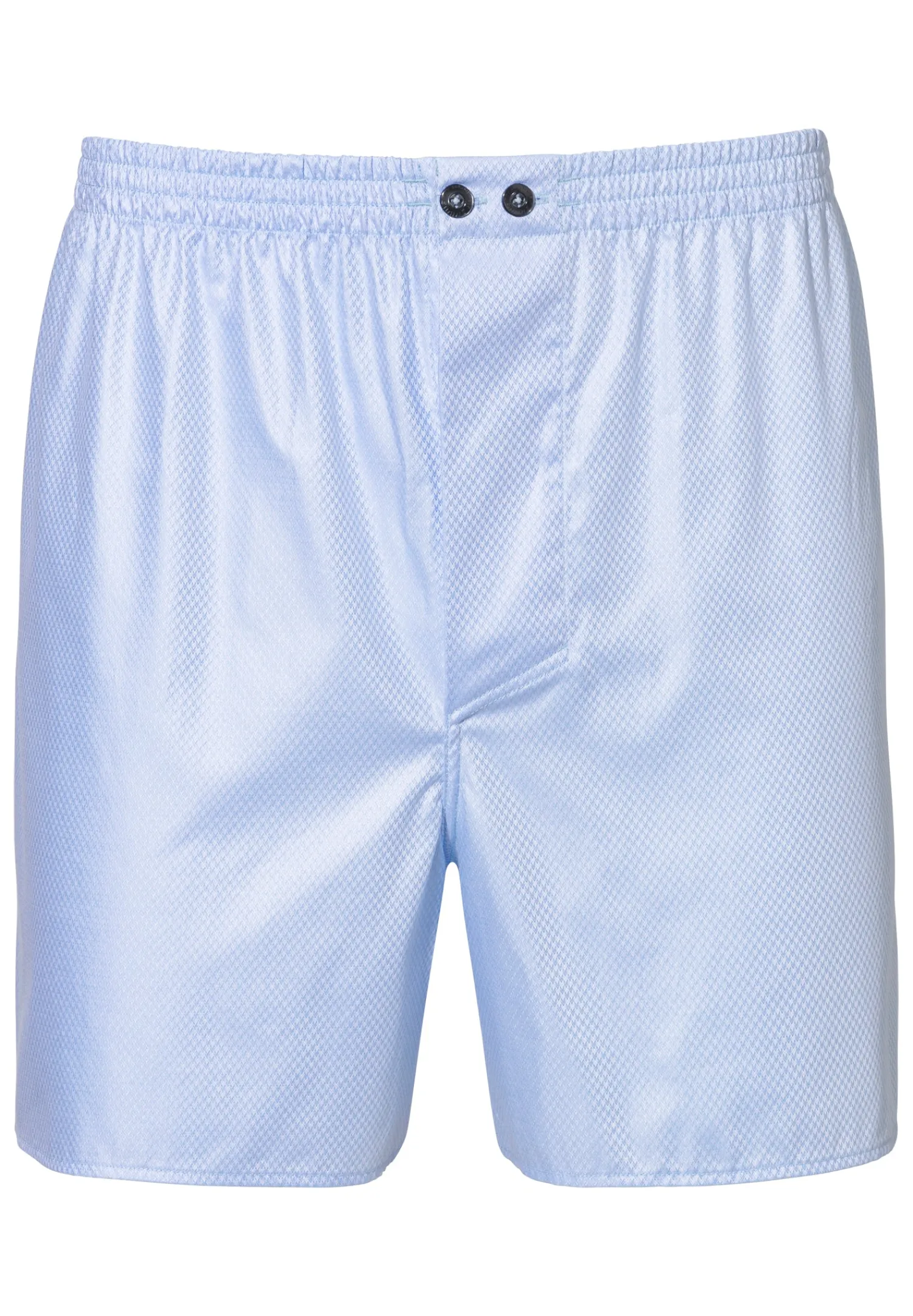 Boxershorts|Boxers-Zimmerli Luxury JacquardBoxer Shorts - light blue