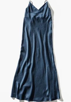 Chemises De Nuit-Zimmerli Luxury SilkChemise de nuit bretelles spaghetti - midnight navy