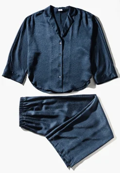 Pyjamas-Zimmerli Luxury SilkPyjama longues - midnight navy