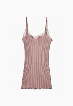 Maude Privé|Tops Spaghettis-Zimmerli Maude PrivéCaraco fines bretelles - mauve