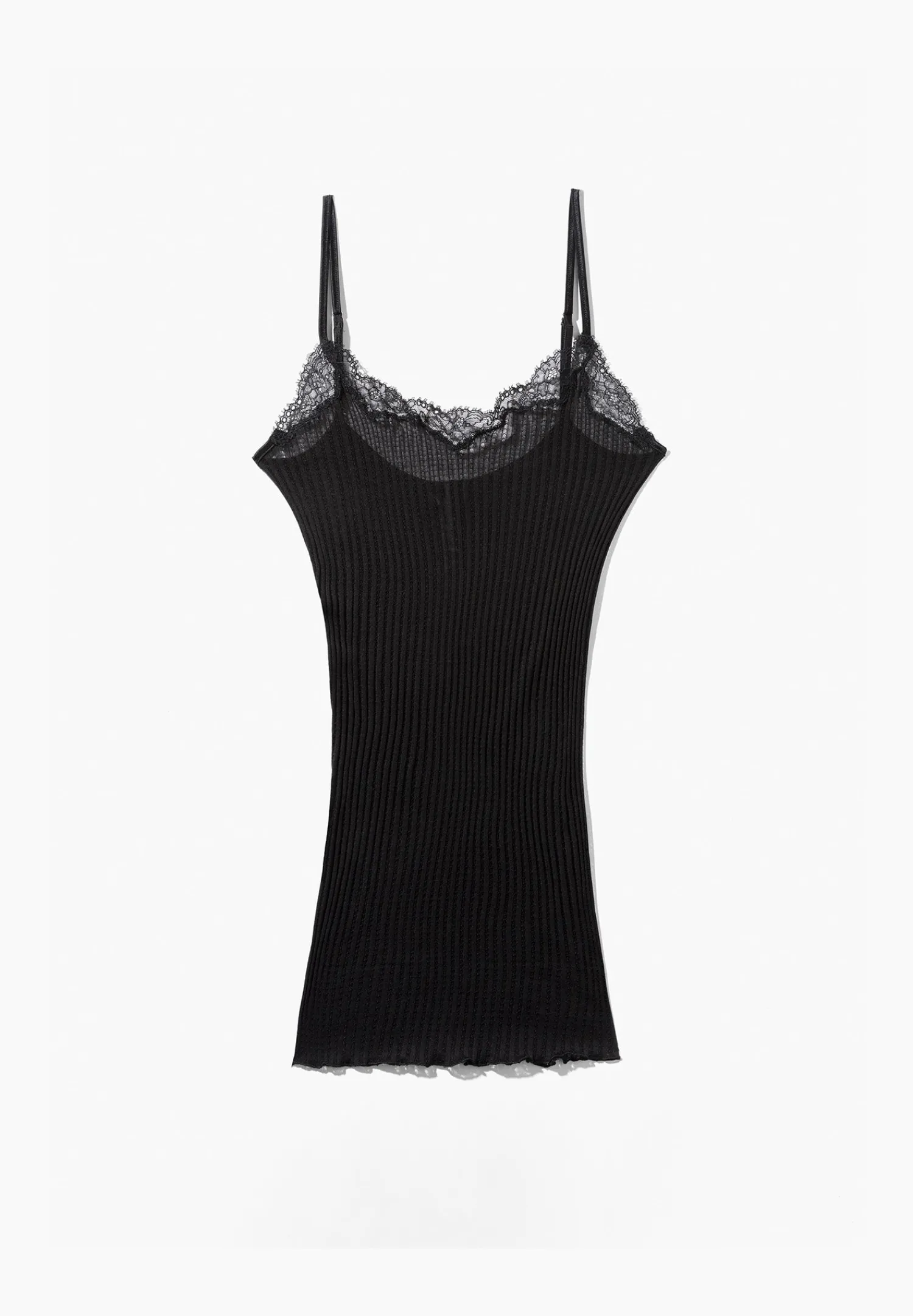 Maude Privé|Tops Spaghettis-Zimmerli Maude PrivéCaraco fines bretelles - black