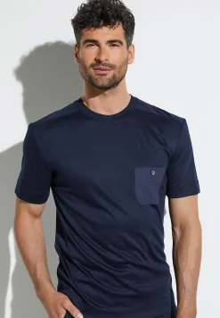 Modern Lounge|T-Shirts-Zimmerli Modern LoungeT-Shirt à manches courtes - midnight