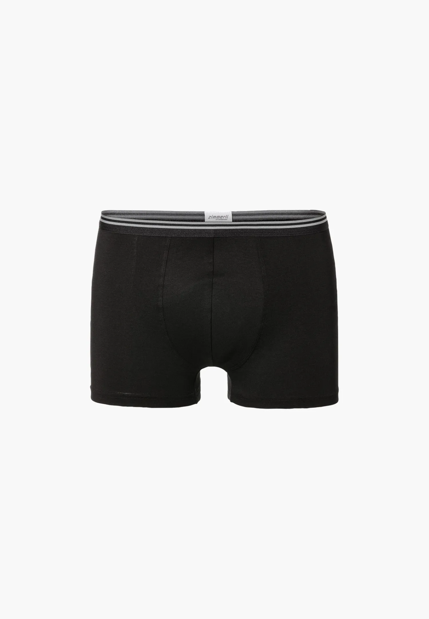 Pure Comfort|Caleçons Et Boxer Briefs-Zimmerli Pure ComfortBoxer Trunk - black