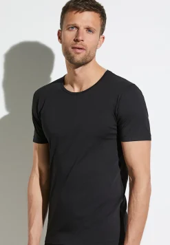 Pure Comfort|T-Shirts-Zimmerli Pure ComfortT-Shirt à manches courtes - black