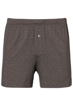 Caleçons Et Boxer Briefs|Boxershorts-Zimmerli Pureness PrintBoxer - linear geo brown