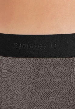 Caleçons Et Boxer Briefs-Zimmerli Pureness PrintBoxer Trunk - linear geo brown