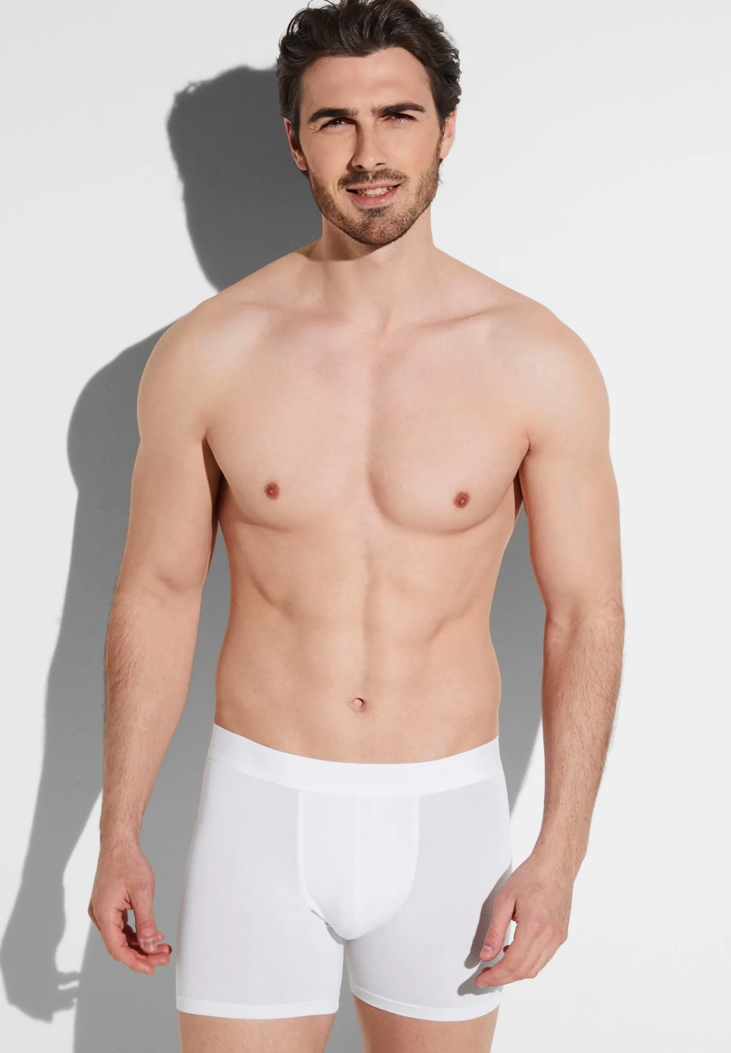 Pureness|Caleçons Et Boxer Briefs-Zimmerli PurenessBoxer - white