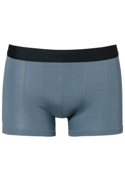 Pureness|Caleçons Et Boxer Briefs-Zimmerli PurenessBoxer Trunk - blue slate