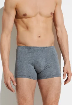 Pureness|Caleçons Et Boxer Briefs-Zimmerli PurenessBoxer Trunk, taille étroite - grey mélange