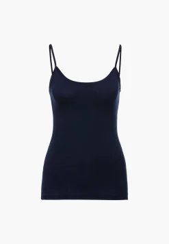 Pureness|Tops Spaghettis-Zimmerli PurenessCaraco fines bretelles - navy