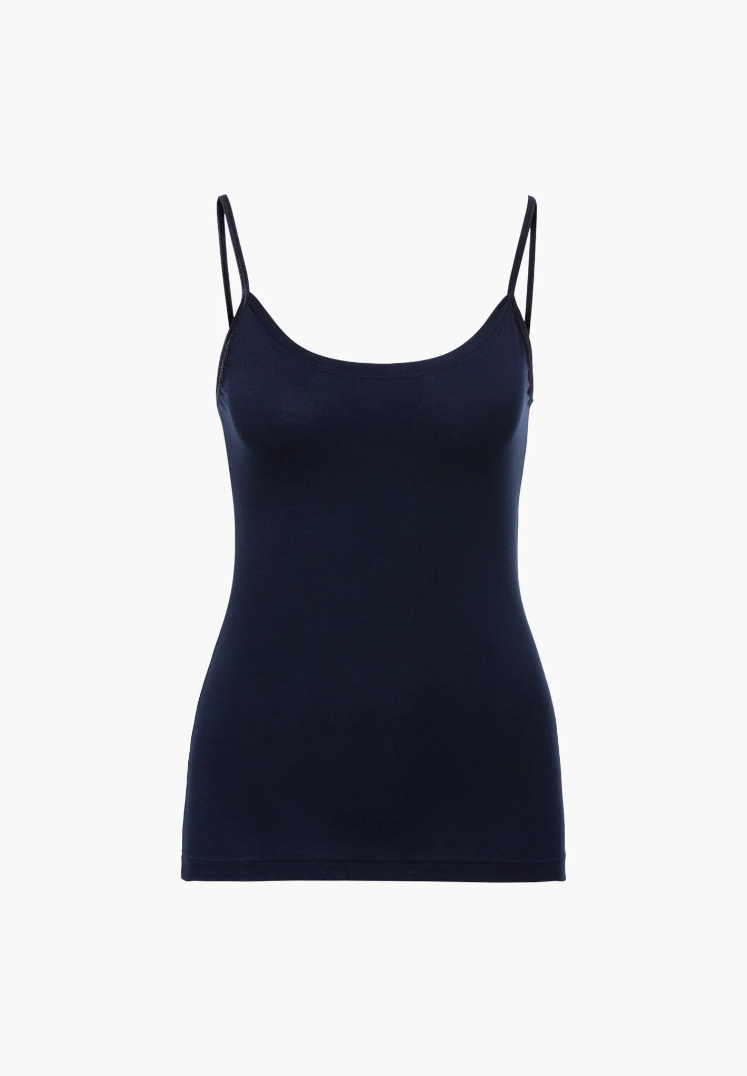 Pureness|Tops Spaghettis-Zimmerli PurenessCaraco fines bretelles - navy