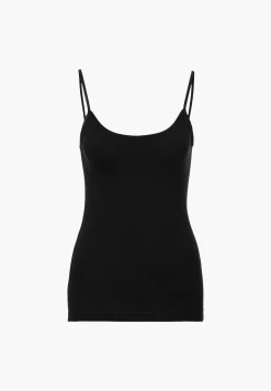 Pureness|Tops Spaghettis-Zimmerli PurenessCaraco fines bretelles - black