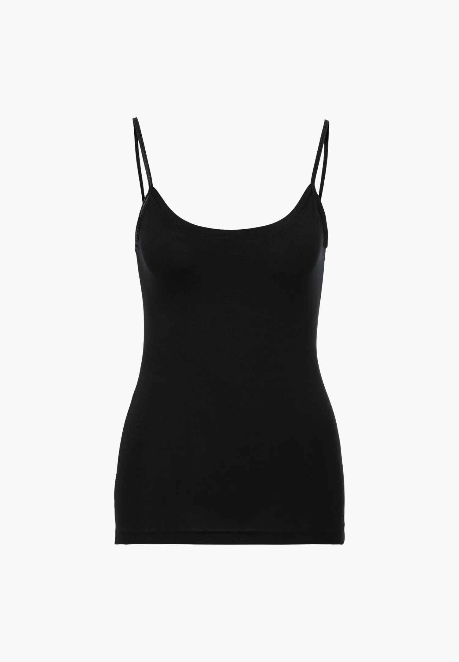 Pureness|Tops Spaghettis-Zimmerli PurenessCaraco fines bretelles - black