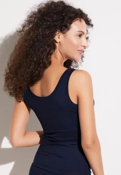 Pureness|Tops-Zimmerli PurenessTop - navy