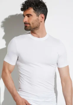 Pureness|T-Shirts-Zimmerli PurenessT-Shirt à manches courtes - white
